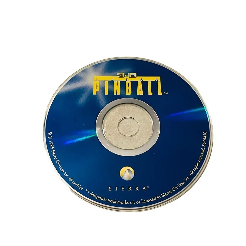 10/$25🦋 Sierra 3-D Ultra Pinball PC Game